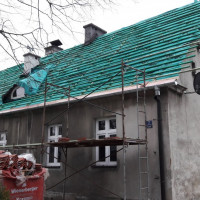 Remont dachu budynku mieszkalnego przy ul. Sznelowiec