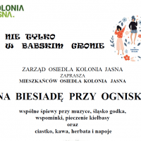 Biesiada przy ognisku - zapisy!